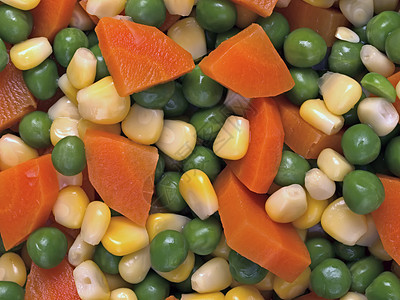 混合蔬菜沙拉萝卜纤维食物水平玉米青菜沙拉绿色饮食蔬菜图片