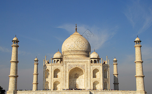 泰姬陵 阿格拉 印度吸引力大理石观光旅行建筑学纪念碑遗产文化游客圆顶图片