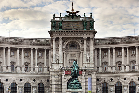 奥地利维也纳风格帝国城市首都纪念碑历史雕像教会历史性图片