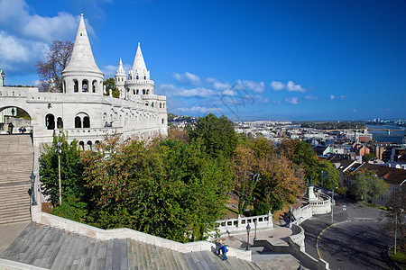 渔人堡 匈牙利布达佩斯纪念碑首都文化城堡雕像爬坡旅行阳台历史景观图片
