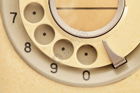 古代电话历史办公室电缆古董黄色拨号商业听筒图片