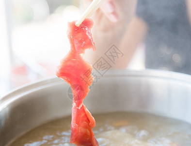 日本食粮风格烹饪食物菜单蔬菜展示锅炉享受猪肉牛肉配料图片