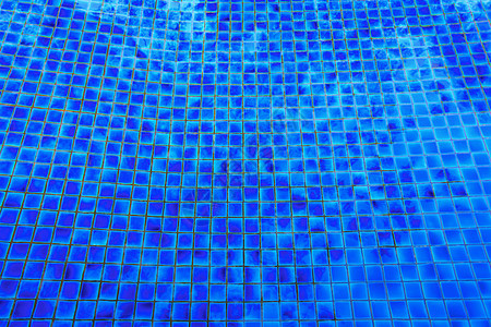 泳池背景瓷砖海浪纹理地面游泳池背景图片