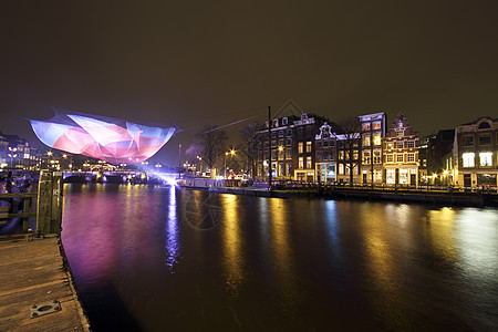 荷兰阿姆斯特丹市风景来自荷兰阿姆斯特丹建筑学建筑房子城市首都历史景观风光图片