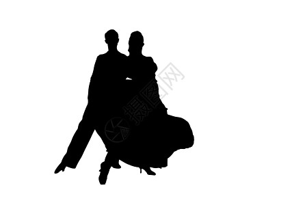 舞蹈员夫妻插图舞蹈舞蹈家舞者探戈拉丁男人女士运动背景图片