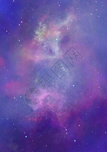 在空间和星云的星域插图行星螺旋乳白色绘画灰尘星系场地渲染纺纱图片