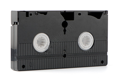 老VHS VHS 视频带档案卷轴格式白色数据电视相机录像机记录电影图片