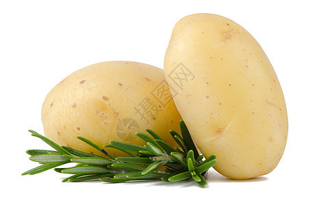 新的土豆和绿色鹦鹉糖类蔬菜收成团体营养香菜淀粉饮食植物烹饪图片