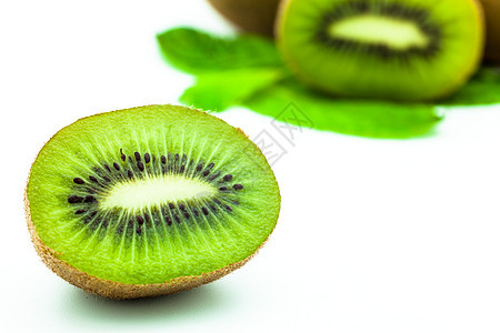 Kiwi 水果食物种子沙漠异国营养饮食甜点热带美食宏观图片