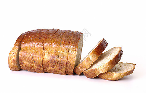 全麦面包营养棕色面团粮食小麦金子早餐谷物美食面粉图片