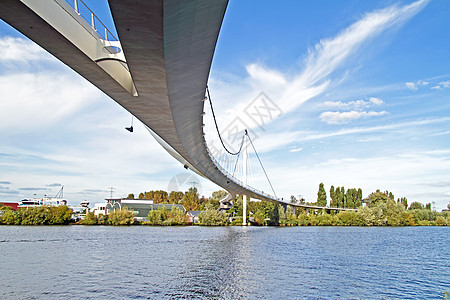 荷兰阿姆斯特丹的elescio人行桥图片