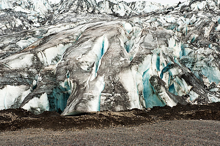 冰川山沟冰山远足峡谷季节高度高山鸿沟洞穴场景图片