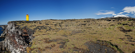 灯塔海岸火山作用海洋海景支撑半岛悬崖海角岩石图片