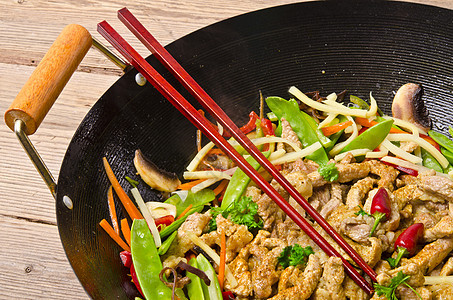 烤煎锅蜂蜜美食蔬菜胡椒大豆盘子饮食餐厅猪肉竹子图片