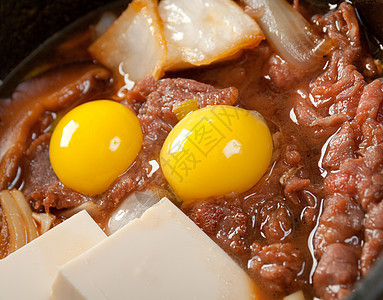 有蛋的牛肉传统餐厅芳香文化美食烹饪饮食营养碎肉食物图片