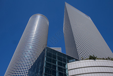 Azrieli 塔景观摩天大楼中心城市建筑图片