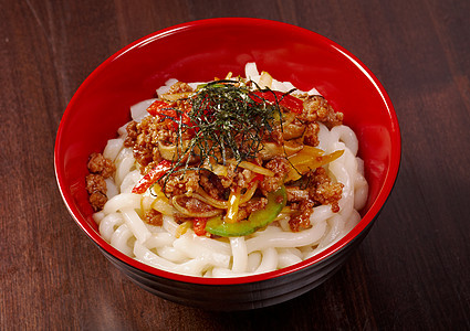 面面条和牛肉炒饭洋葱美食盘子烹饪饮食食物辣椒筷子肌腱大石图片