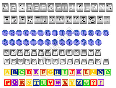 一套四字母图片