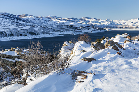 山区水库和水坝图片