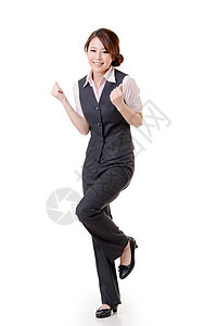 欢乐人士职业魅力微笑工作室白色成人自由商务女士图片