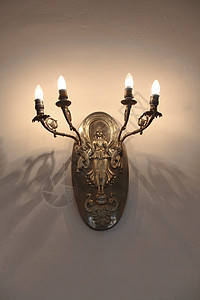 蜡烛棍烛台烛光艺术持有者灯泡古董青铜灯光家具黄铜图片