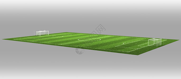 足球场地面训练足球白色游戏绿色装饰线条体育场操场图片