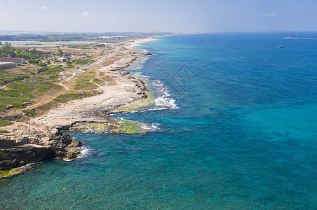 地中海海储备岩石海岸线公园旅行海洋全景观光旅游海景图片