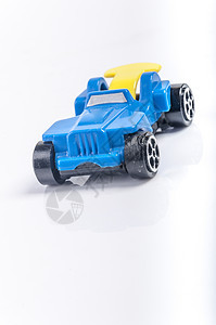 蓝色玩具车白色速度孩子红色汽车旅行绿色黄色运输销售图片