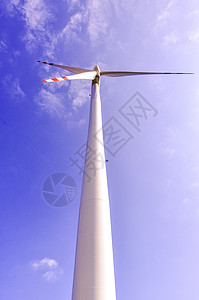 风风农场蓝色太阳环境涡轮机风力日落涡轮农业气候风车图片