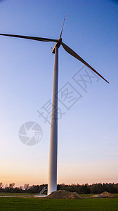 风风农场场地太阳气候农业创新日落刀刃风车旋转力量图片