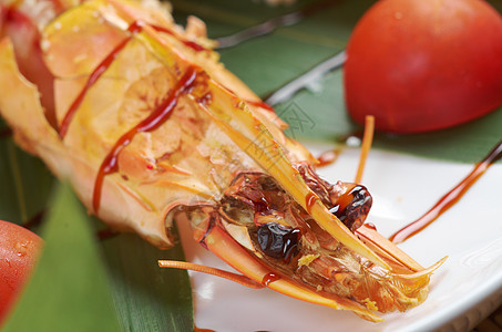 皇家虎虾海鲜盘子食物烹饪小吃平方美食餐厅沙拉老虎图片