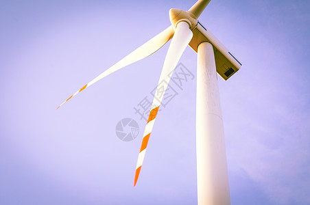 风涡轮素环境发电机涡轮机天空活力螺旋桨技术风力旋转气候图片