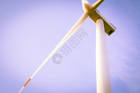 风涡轮素小麦刀刃活力风车场地翅膀蓝色阳光气候涡轮机图片