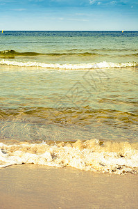 海景海浪日历日出石头蓝色支撑海滩墙纸戏剧性风景图片