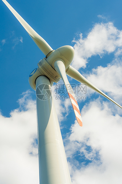 风涡轮天空风力自然资源力量环境活力绿色涡轮机产业彩色图片