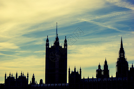 伦敦建筑街道景观首都旅行英语地标天空旅游历史吸引力图片