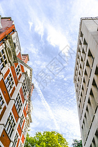 伦敦建筑房屋蓝色历史首都旅行时间街道英语眼睛场景图片