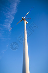 黄昏时的风涡轮摄影产业红色水平绿色风车活力自然资源发电机太阳图片
