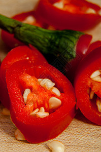 切片辣椒辣椒厨房烹饪植物燃烧美食蔬菜香肠水果工作室胡椒图片
