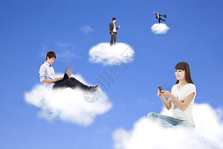 云计算概念与技术生活方式图片