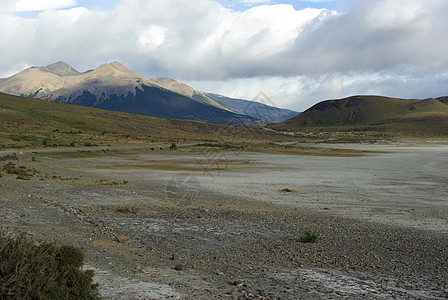 智利湖湖沙漠草原风景干旱国家农村沼泽乡村荒野爬坡图片