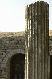 Ios 古代城市建筑物废墟考古学旅行水平文明火鸡建筑学公元柱子图片