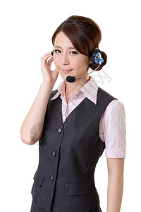 秘书电话工作商务魅力顾客服务操作员职业助手成人图片