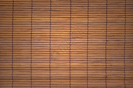 黄色竹子的亚洲垫子稻草小地毯木纹寿司棕色植物带子桌子条纹图片