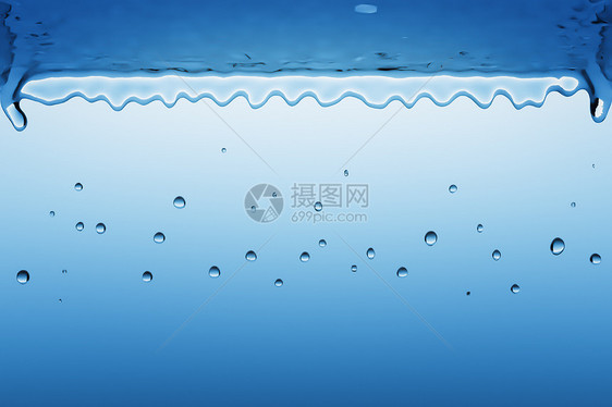 水流动温泉波纹活力气泡运动液体墙纸插图宏观图片