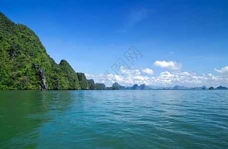 海 海海浪悬崖风景异国旅游假期晴天热带岩石情调图片