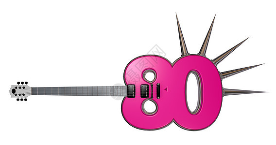80号吉他噪音禧年技术音乐数学金属生日娱乐细绳周年图片