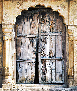 旧木门建筑学建筑房子照片古董木头金属入口历史棕色图片
