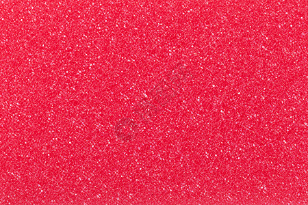 红海绵清洁工厨房宏观气泡家务红色材料卫生家庭洁净图片