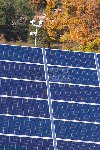 光伏电发电厂发电机绿色控制板资源阳光环境安装太阳工业技术图片